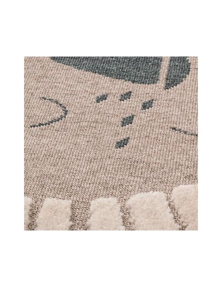 Nino-Tapis enfant lion beige