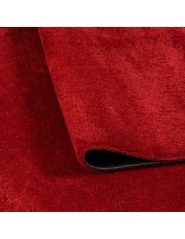 Loft rouge à poils doux