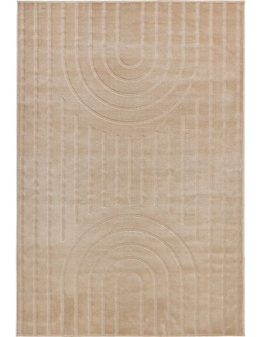 Tapis Kasbah 1037 Beige à motif  graphique élégant