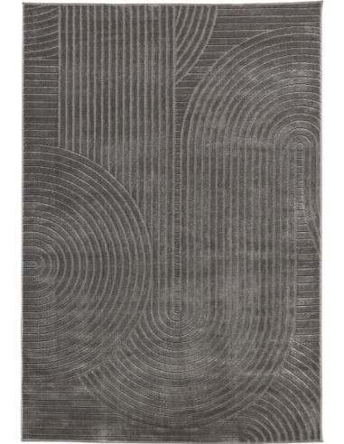 Tapis Kasbah 1038 Gris à motif  graphique élégant