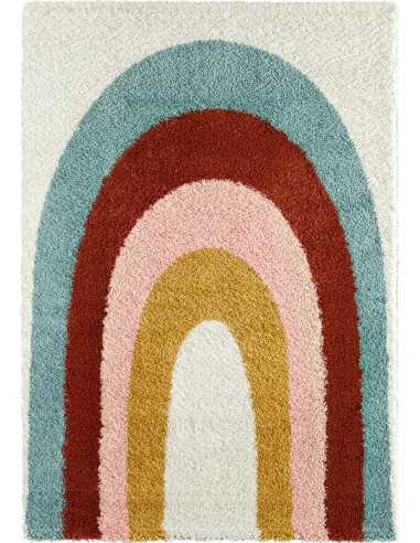 Color - Tapis enfant multicolore arc en ciel