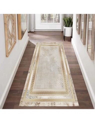 Tapis d'interieur TANGER Doré lavable...