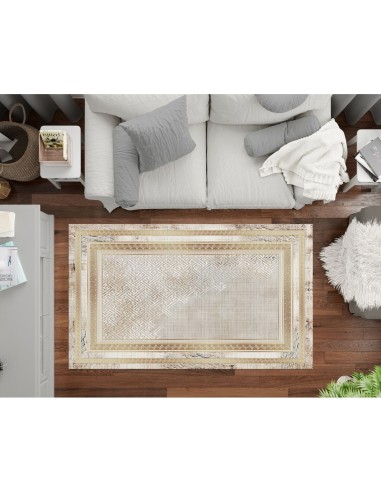 Tapis d'interieur TANGER Doré lavable...