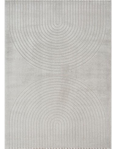 copy of Tapis Motif Géométrique double arc Eclipse Crème