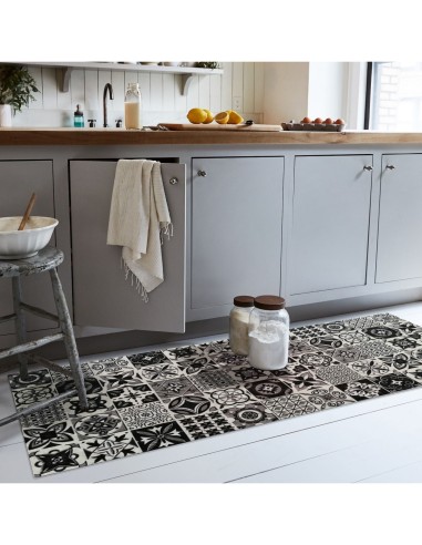 Tapis de cuisine  Carreaux de ciment...
