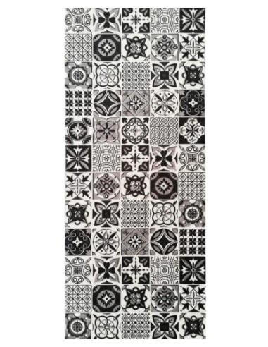 Tapis de cuisine  Carreaux de ciment lavable