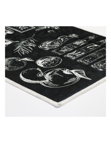 Tapis Internationale Cuisine Noir Tapis Internationale Cuisine Noir