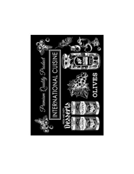 Tapis Internationale Cuisine Noir Tapis Internationale Cuisine Noir