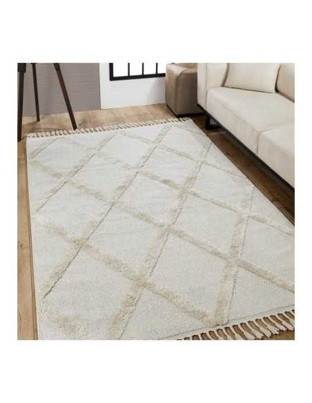 FIESTA - Tapis berbère beige