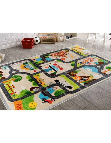Tapis Enfant Circuit de Voiture