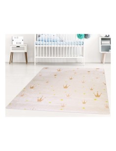 Tapis Enfant Crown Ecru 2