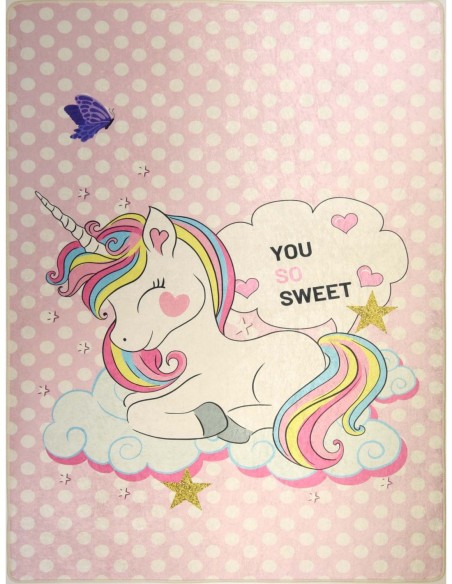 Tapis enfants LICORNE SWEET