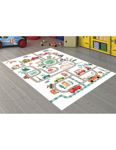 Tapis Enfant Circuit de voiture