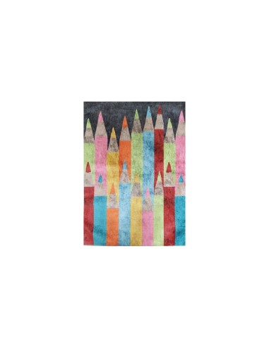 Tapis Enfant Coloré CRAYONS
