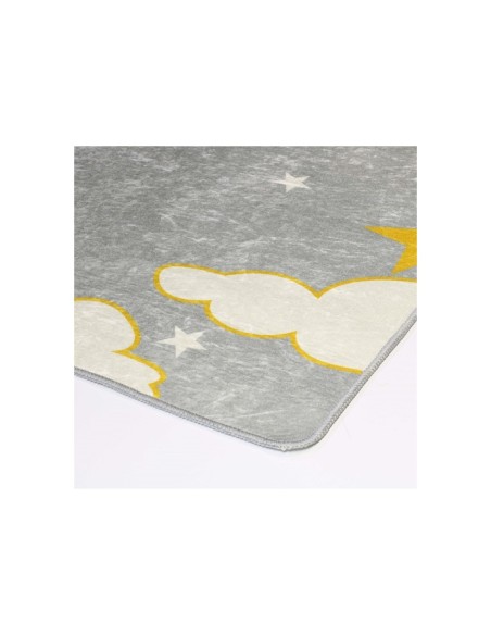 Tapis NUAGE Gris/Jaune