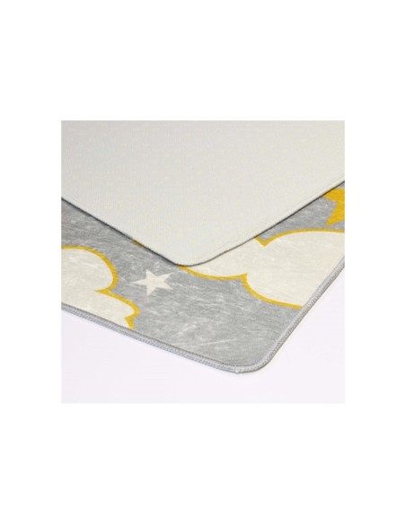 Tapis NUAGE Gris/Jaune