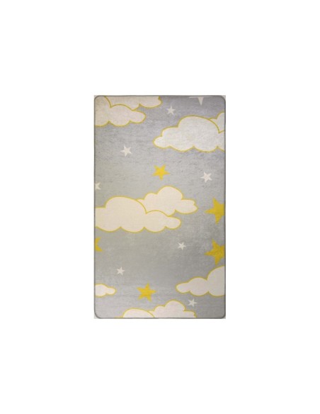 Tapis NUAGE Gris/Jaune