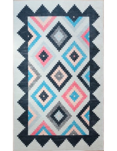 Tapis BERBERE Losange, Multicolore