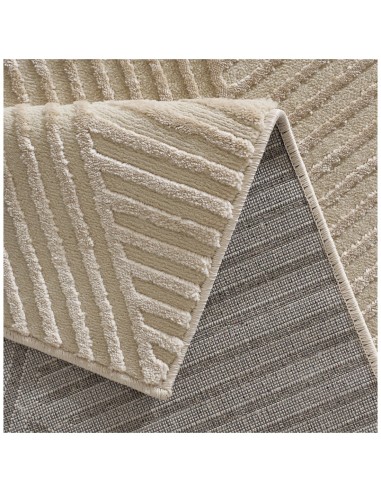 COSY 160B - Tapis beige avec motifs...