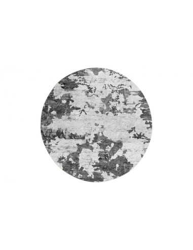 Tapis Rond Gris