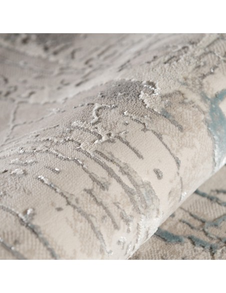 Tapis AMATIS Beige/Bleu