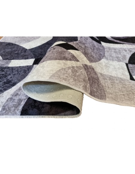 Tapis ROUND Gris