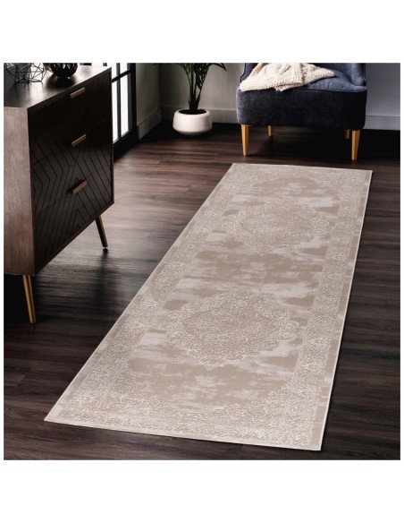 Tapis LEXA impression Baroque - Beige