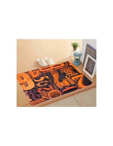 Tapis NUMBER Beige/Marron