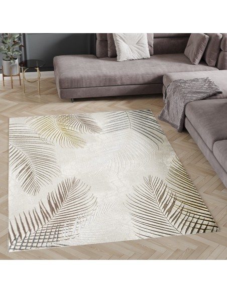 copy of Tapis marbre crème cuivré argenté - DUBAI 55