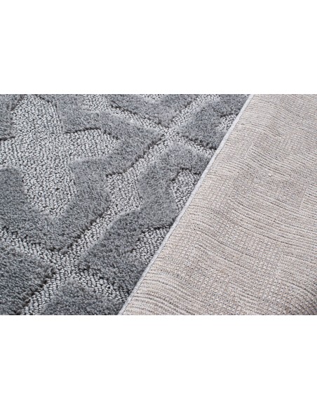 Harmony 917 gris - Tapis de salon géométrique crème