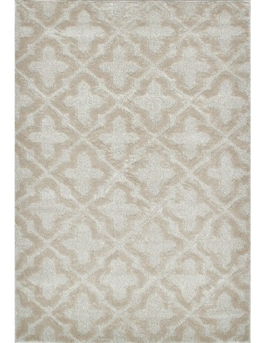 Harmony 917 Beige - Tapis de salon géométrique crème