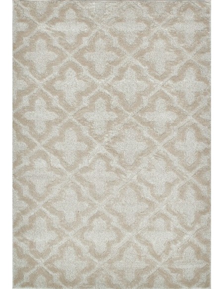 Harmony 917 Beige - Tapis de salon géométrique crème