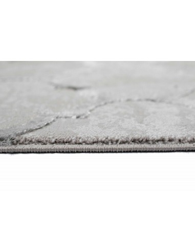 Tapis Studio Quadrilobe Gris Motif...