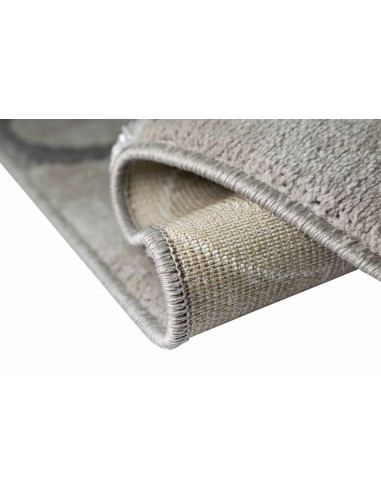 Tapis Studio Quadrilobe Gris Motif...