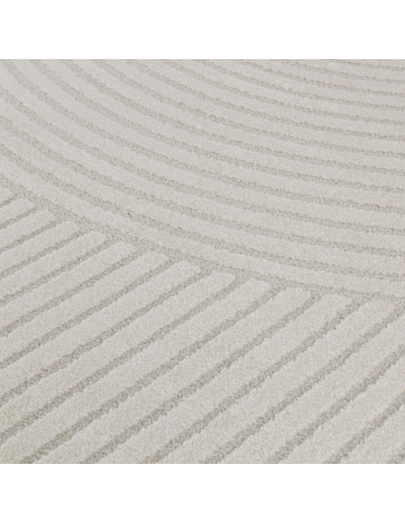 Monaco  52 - Tapis à motif géometrique couleur crème