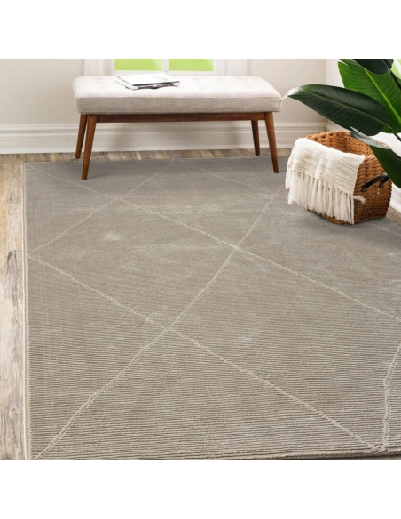 OSLO 1903 Motif Losange  couleur Beige