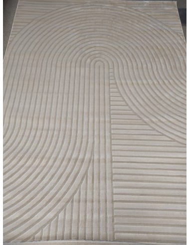 URGUP 039B - Tapis à motif géometrique couleur Beige