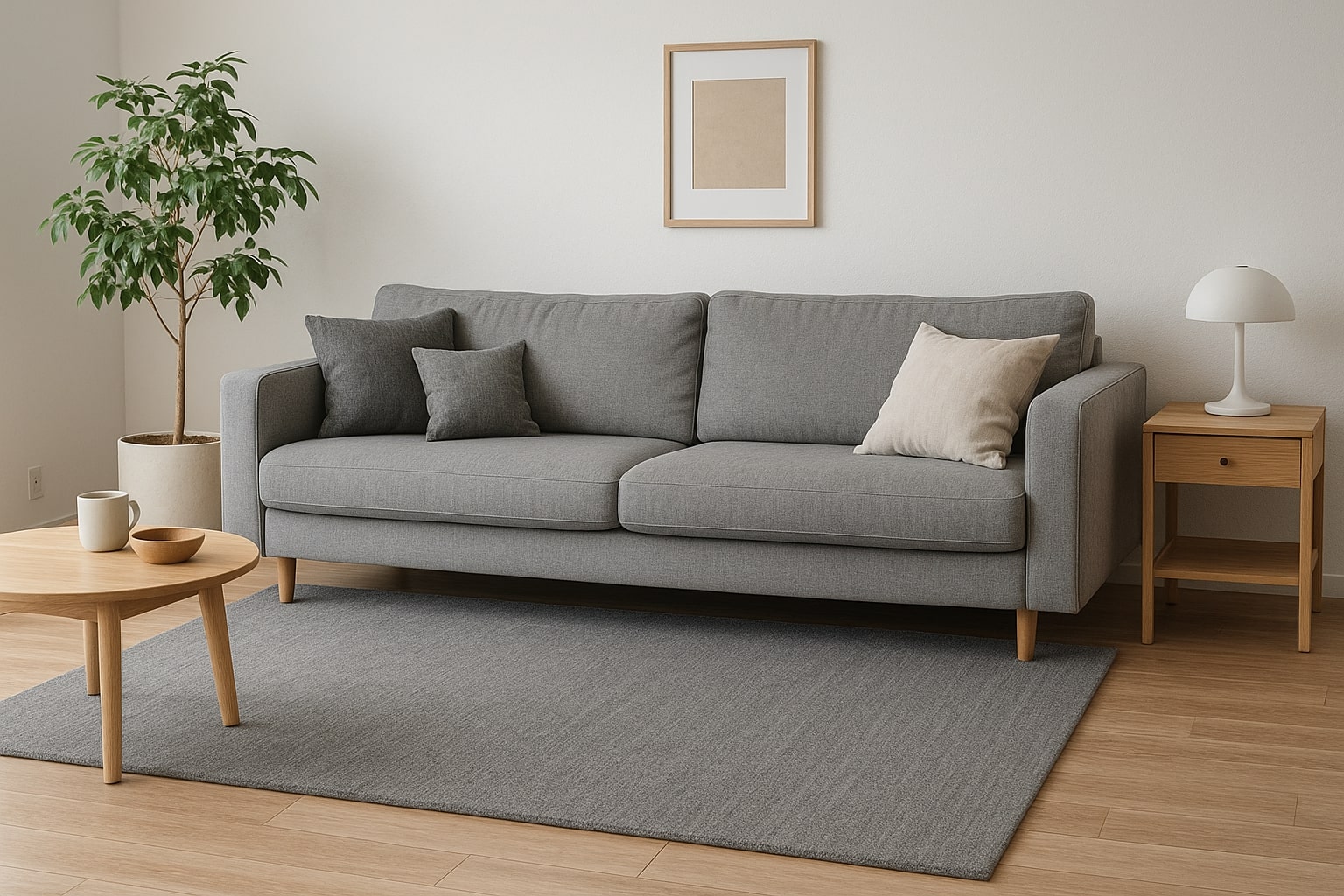 comment placer un tapis gris