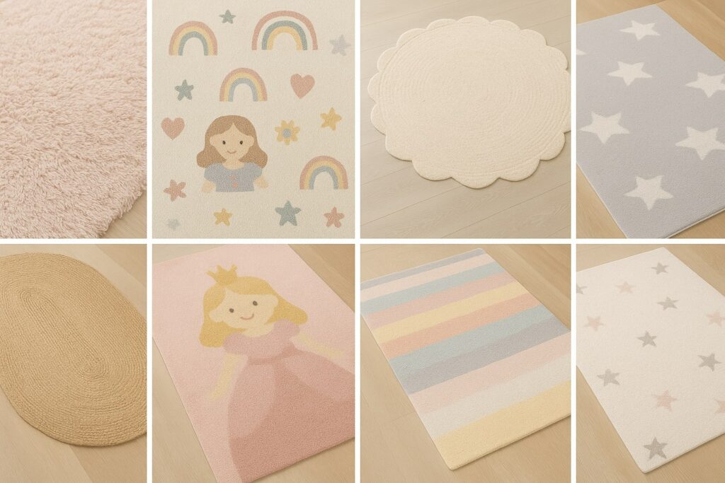tapis spécial chambre de fille